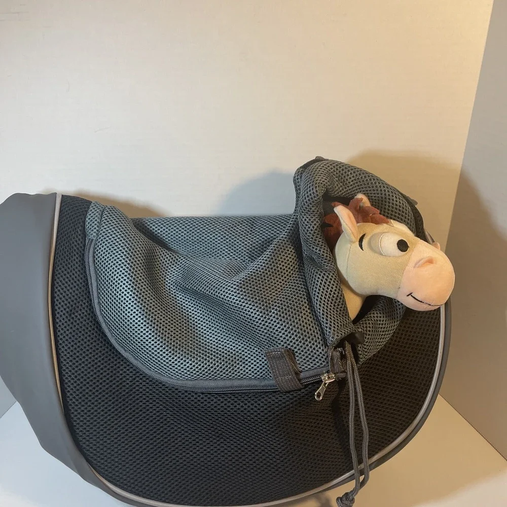 YUDODO Pet Dog Sling‎ Carrier SZ S Breathable Mesh Travel Safe Sling Bag Carrier